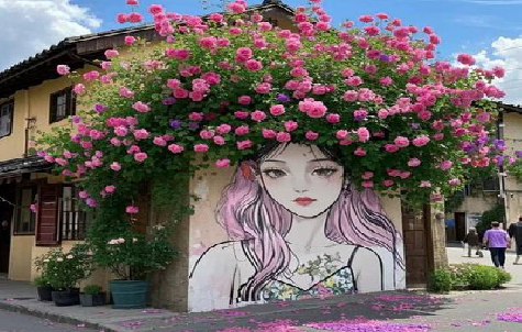 桂东怎么设计网红打卡墙绘