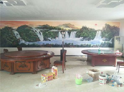 桂东墙绘-写实风景