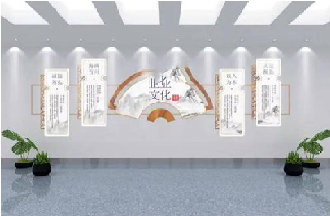 桂东企业文化墙设计的核心要素。