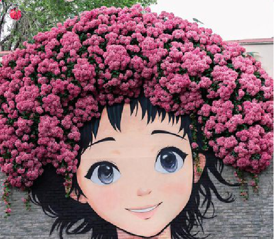 桂东墙体彩绘-网红墙打卡