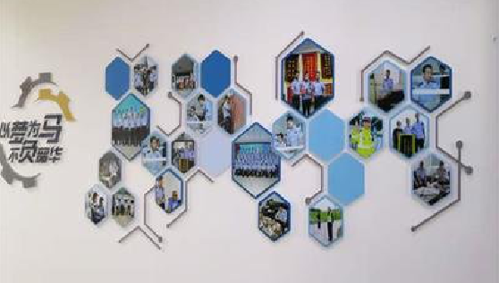 桂东文化墙最常见的做法。