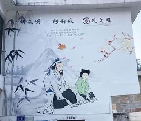 桂东分享几个墙绘保养知识。