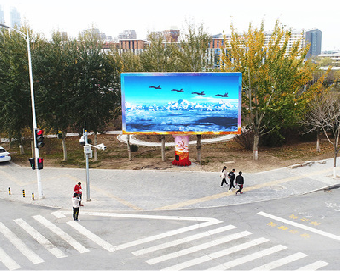 桂东户外大屏广告投放要点。