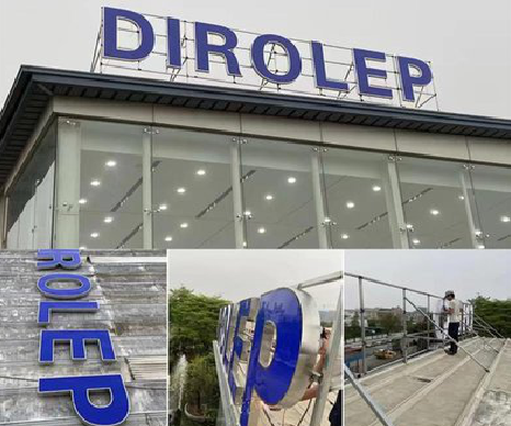 桂东楼顶发光字安装的注意事项。